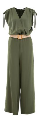 Atmos Kaki groene jumsuit met riem Kos