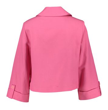 Roze blazer met knoopsluiting Nude Senso