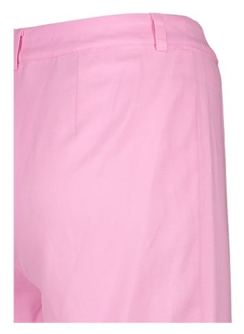Bonbon roze broek in linnen  Senso 
