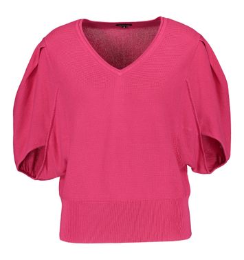 Fuchsia trui met korte mouw Caroline Biss
