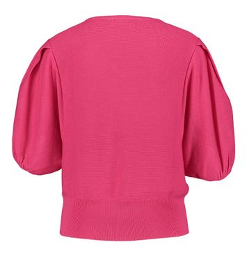 Fuchsia trui met korte mouw Caroline Biss
