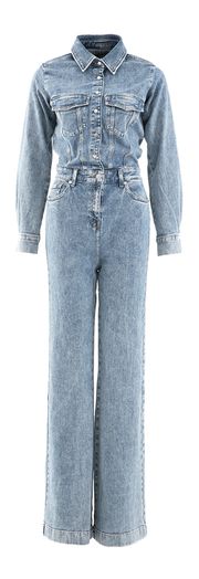 Jeanskleurige jumpsuit For all Mankind