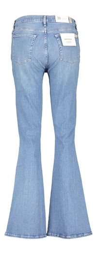 Lichtkleurige flare jeans For All Mankind