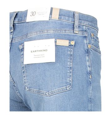 Lichtkleurige flare jeans For All Mankind