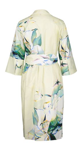 Licht watergroene  jurk met multicolor bloemenprint Adea Natan