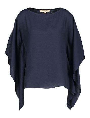 Donkerblauwe blouse Alban Natan