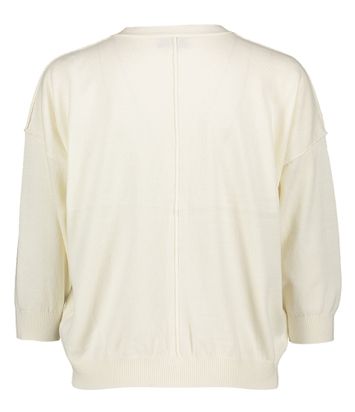 Cashmere beige trui met knoopsluiting Etoile Jeff