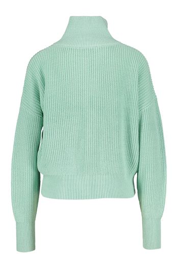 Groene cardigan met rits Julia Jeff