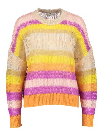 Multicolor gestreepte trui Miami Jeff