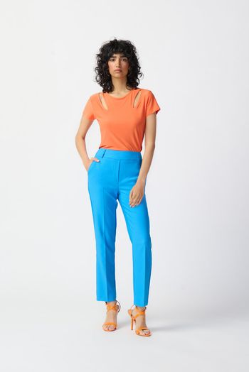 Blauwe geklede broek Joseph Ribkoff