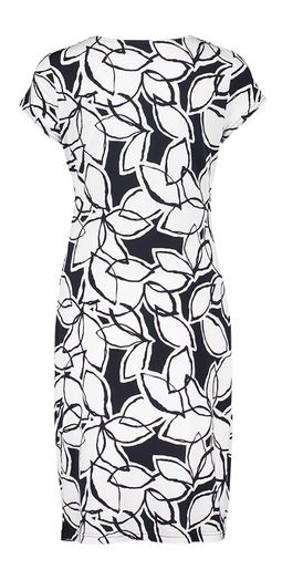 Witte jurk met zwarte print Joseph Ribkoff