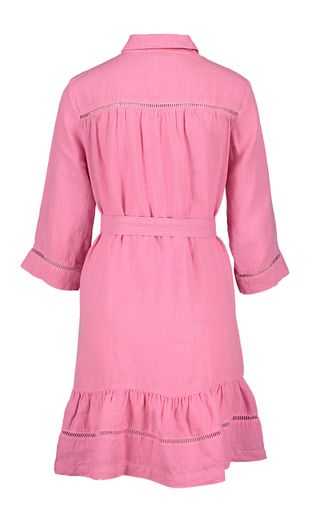 Roze jurk met gehaakte details Gratiane Lalotti