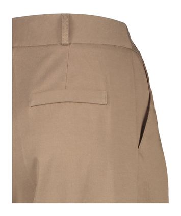 Bruine geklede wijde broek Cezar Nathalie Vleeschouwer