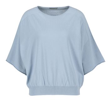 Blauwe oversized trui Dilari Drykorn