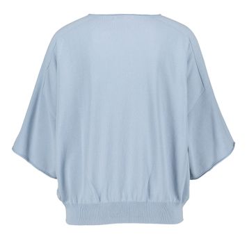 Blauwe oversized trui Dilari Drykorn