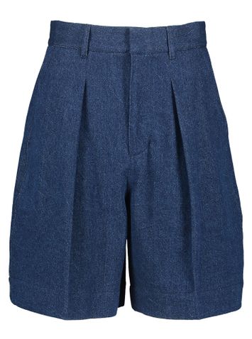 Donkerblauwe denim short Ange Soeur 