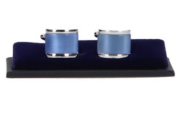Blauwe manchetteknopen Profuomo 