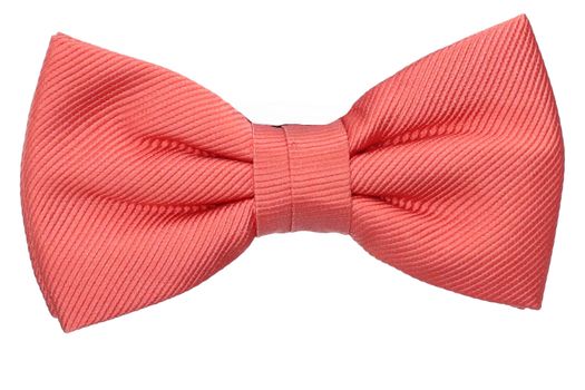 Roze zijden vlinderdas Profuomo Michaelis