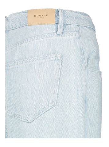 Loose jeans met split onderaan Homage 
