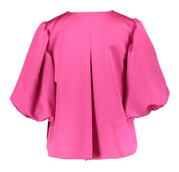 Fuchsia glanzende blazer Frederique Rhune