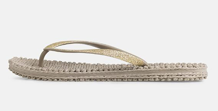 Flip flop met glitter atmosphere Ilse Jacobsen