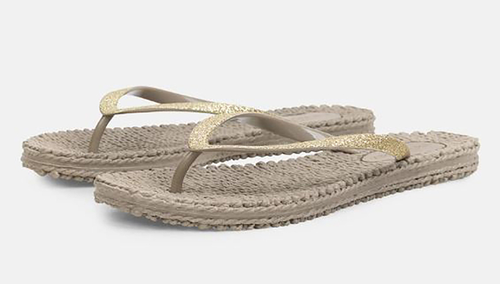 Flip flop met glitter atmosphere Ilse Jacobsen