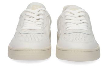 Witte lage sneakers met  details Veja