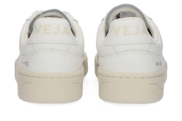 Witte lage sneakers met  details Veja