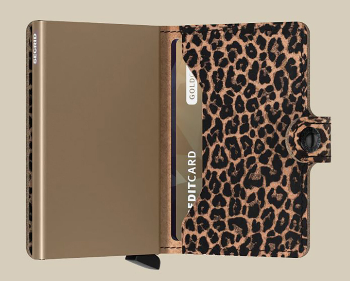 Dierenprint miniwallet Leo Secrid 