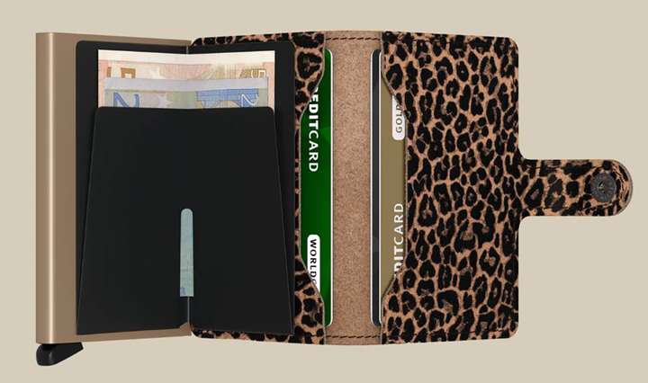Dierenprint miniwallet Leo Secrid 