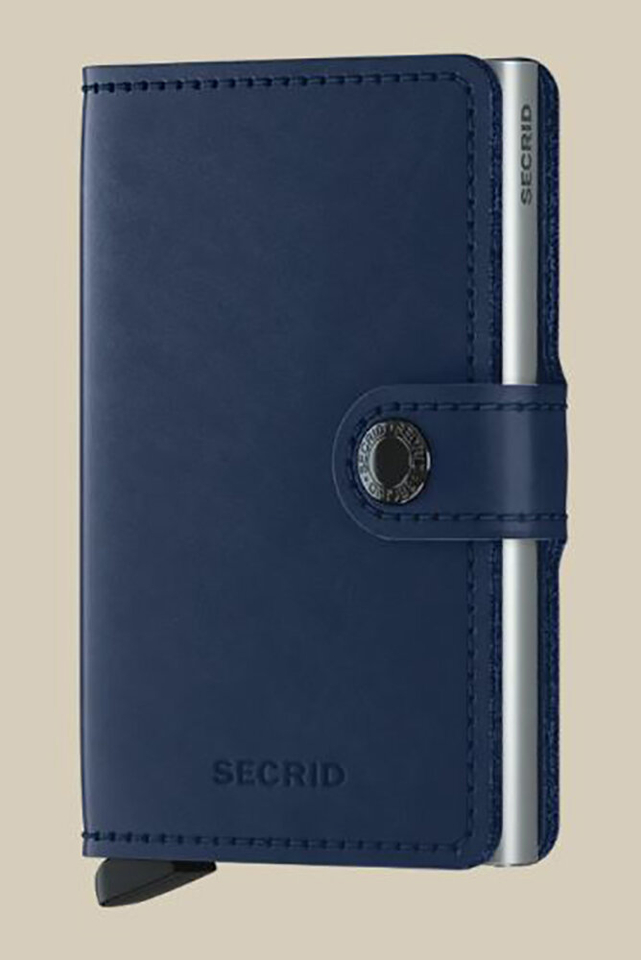 Navy miniwallet Secrid