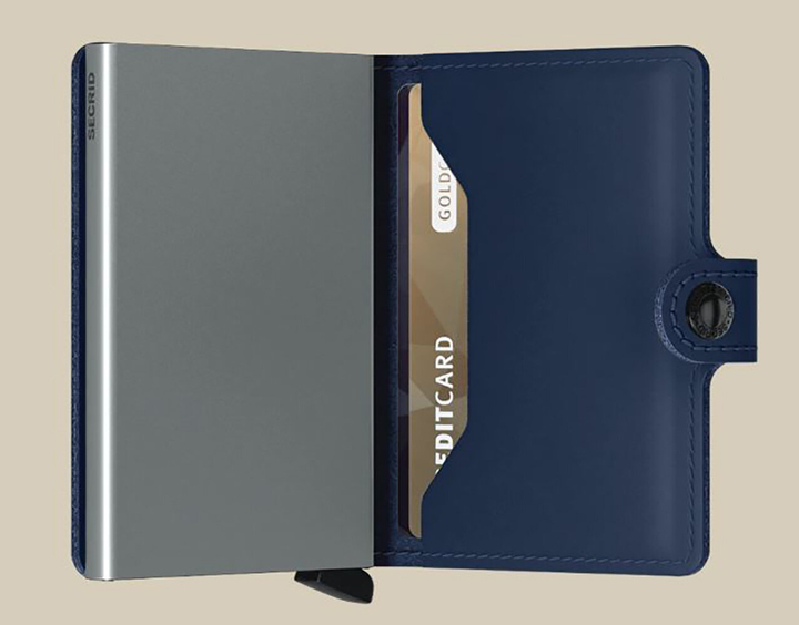 Navy miniwallet Secrid