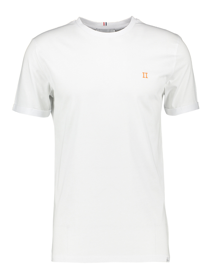 Witte katoenen t-shirt met ronde hals Les Deux