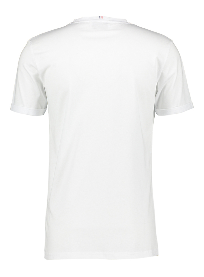 Witte katoenen t-shirt met ronde hals Les Deux