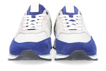 Donkerblauwe/ grijze lage sneakers Run Off Cycleur De Luxe