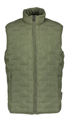 Kaki padded bodywarmer Bugatti