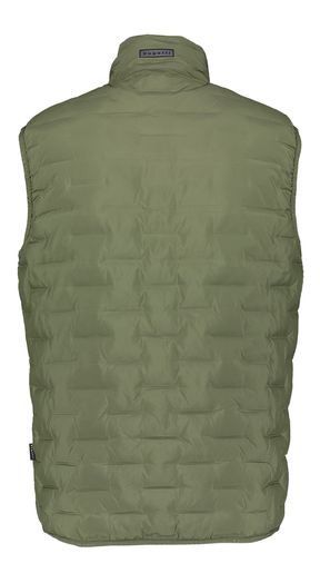 Kaki padded bodywarmer Bugatti