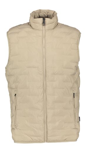 Beige padded bodywarmer Bugatti