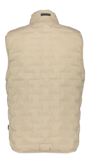 Beige padded bodywarmer Bugatti