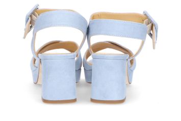 Blauwe sandalen met blokhak Tamouch CTWLK