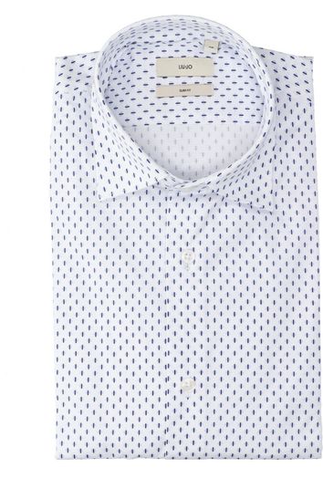 Wit hemd (slim fit) met details en lange mouwen Lui Jo 