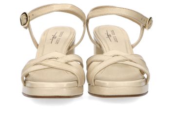 Glove avorio sandalen met blokhak Triver Flight 