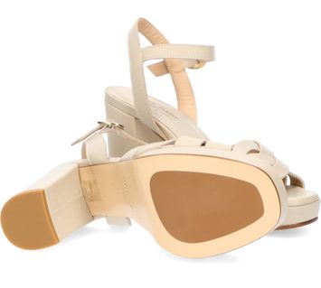 Beige sandalen met hak Triver Flight