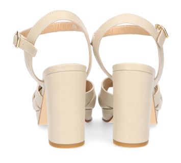 Beige sandalen met hak Triver Flight
