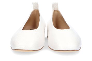 Pitone classic off white ballerina Catagena Odare 