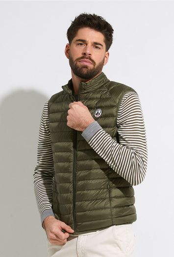 Kaki padded bodywarmer Tom Jott