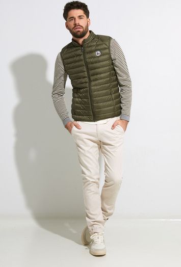 Kaki padded bodywarmer Tom Jott