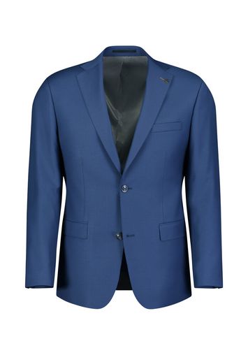 Donkerblauwe blazer met zwarte knoopsluiting Roy Robson 
