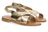 Goudkleurige sandalen Slaye