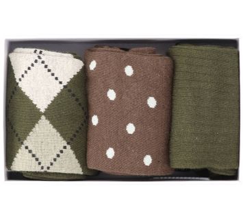 Giftbox kousen 3-pack Selected Homme 